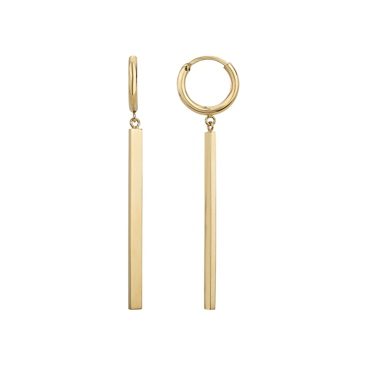 Boucles d'oreilles en PVD