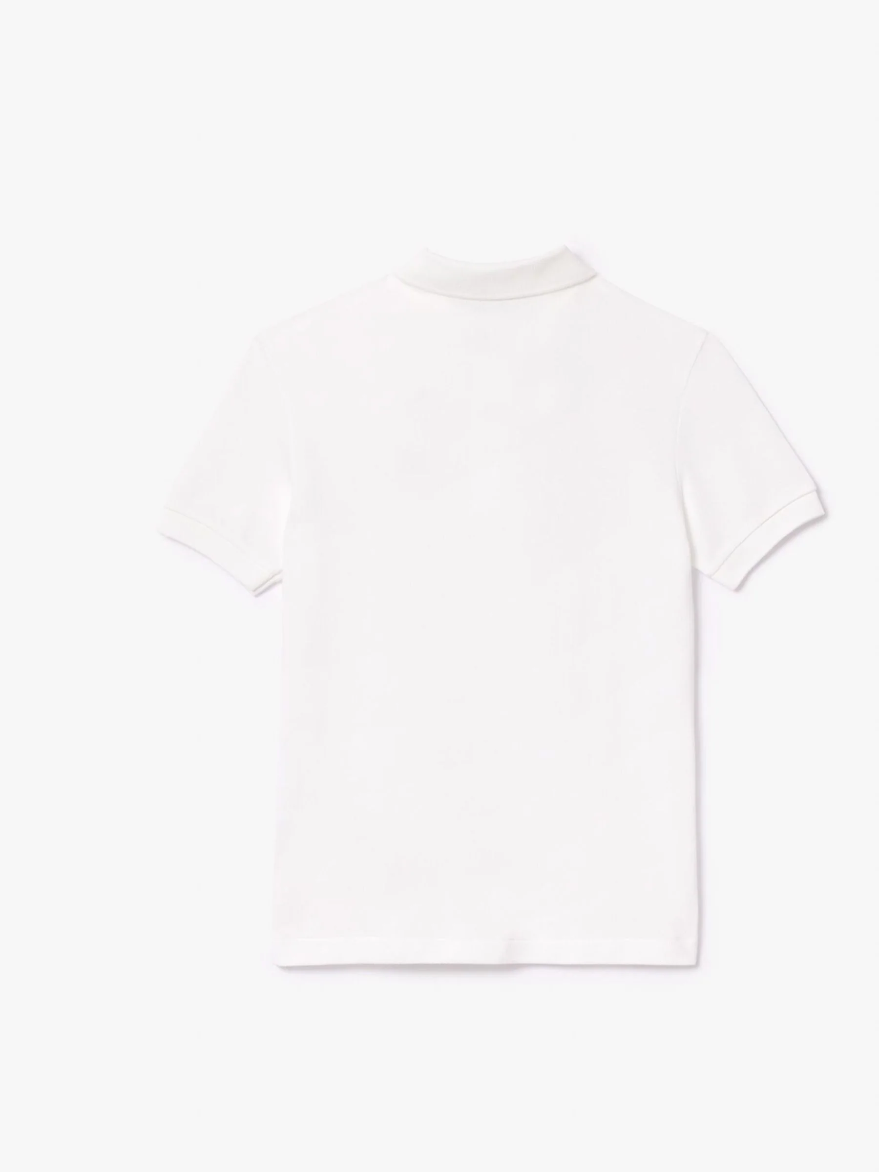Wit - Lacoste Klassiek poloshirt voor kinderen