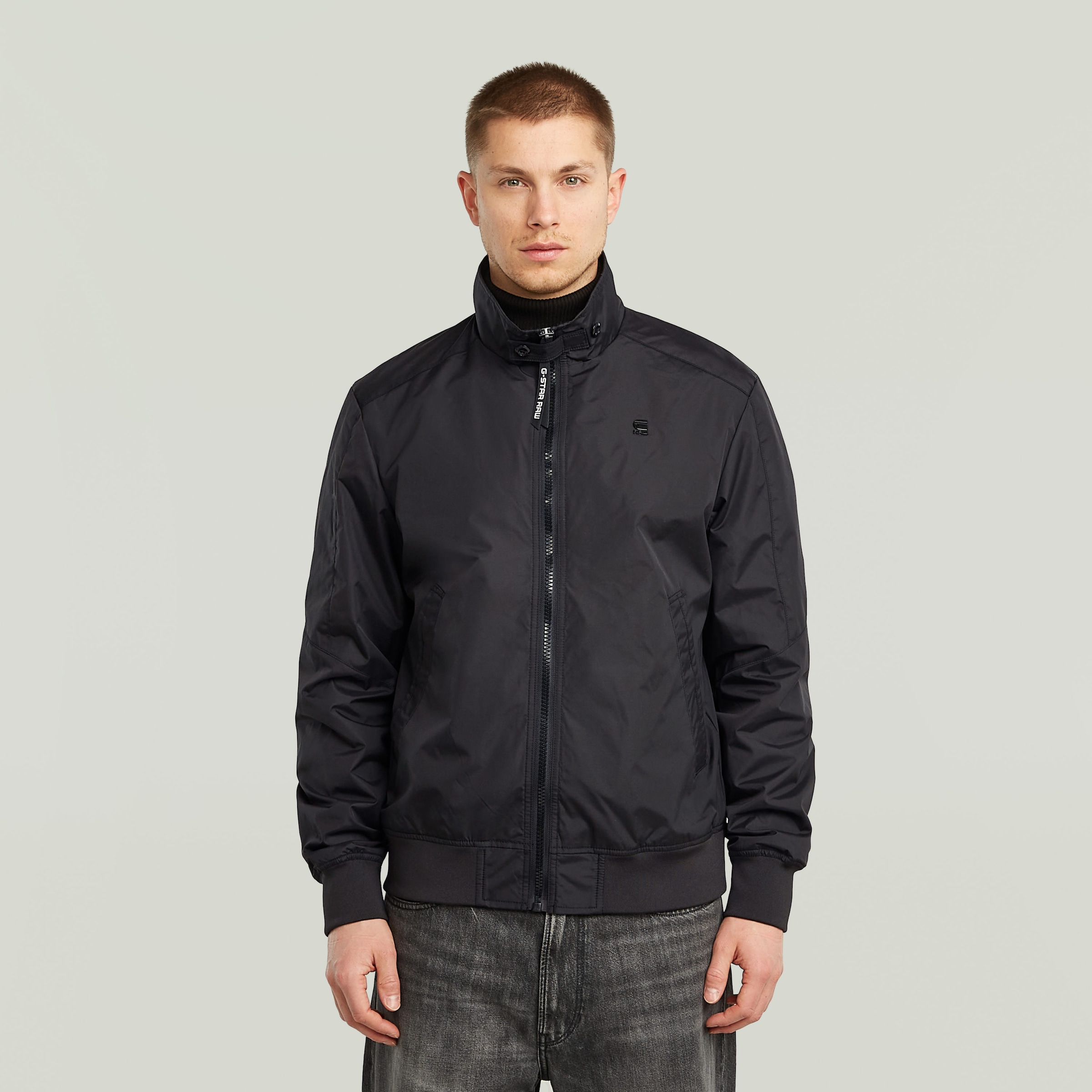 G-STAR Blouson »Track Jacket« Stehkragen mit Riegel