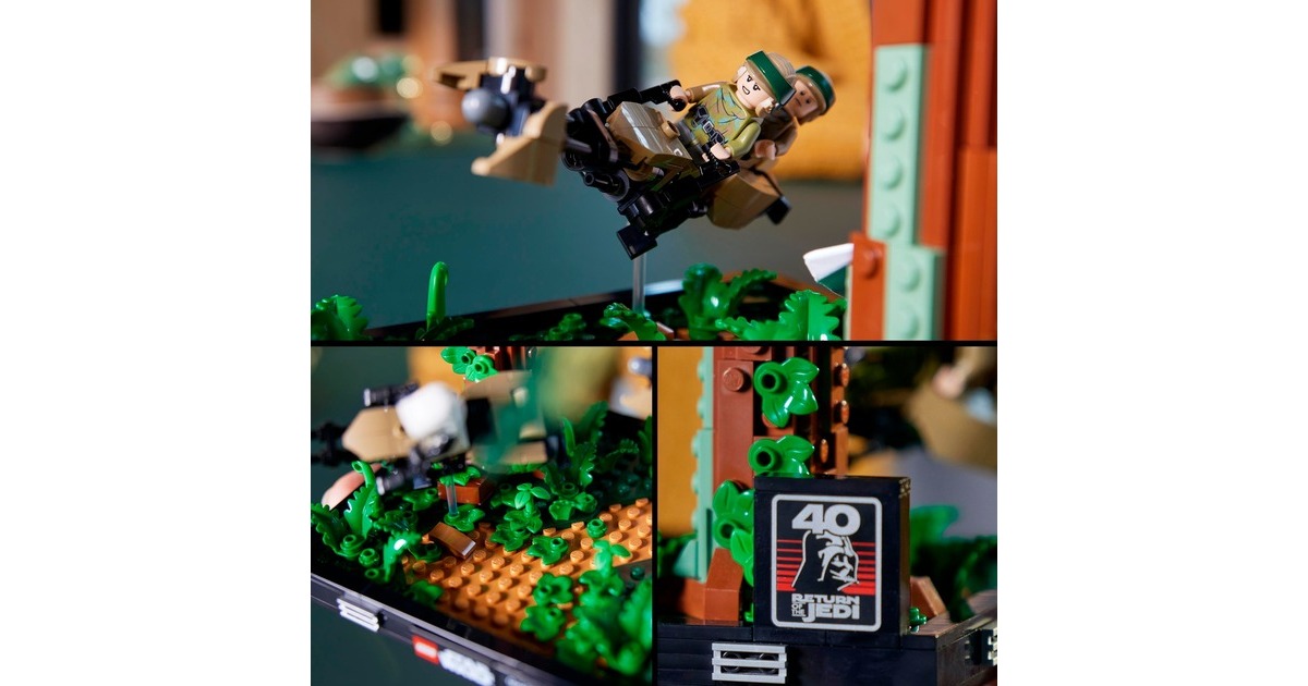 LEGOStar Wars - Endor speederachtervolging diorama Constructiespeelgoed  (75353)