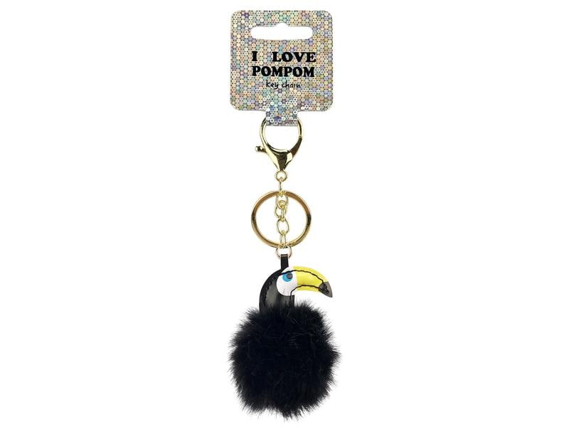 Roost Schlüsselanhänger Toucan Pompom Anhänger mit Tukan