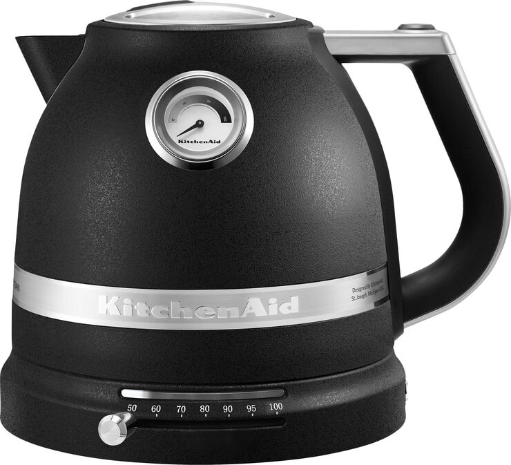 KitchenAid Artisan elkedel creme 1,5 liter Rustic black