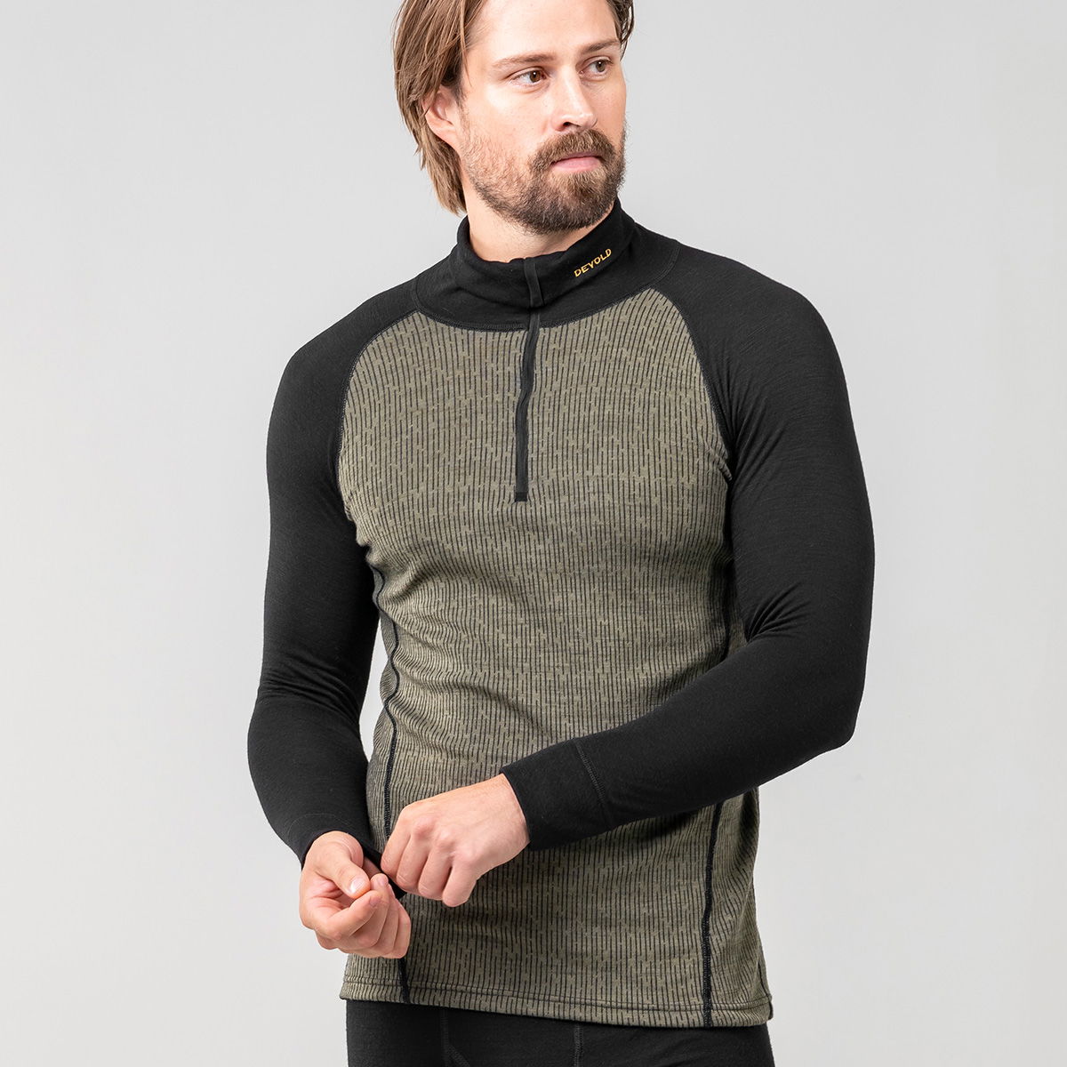 Devold Duo Active Zip Neck Trøje, herre