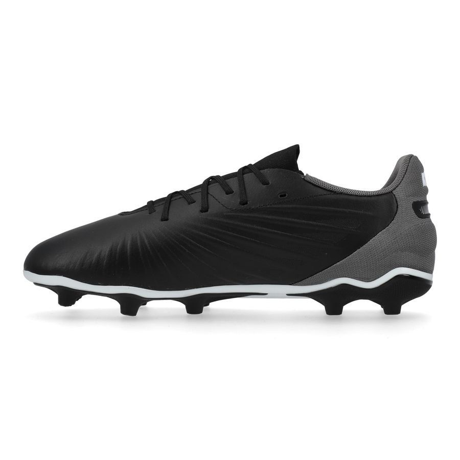 PUMA King Match FG/AG Eclipse - Noir/Blanc/Cool Dark Gray Enfant