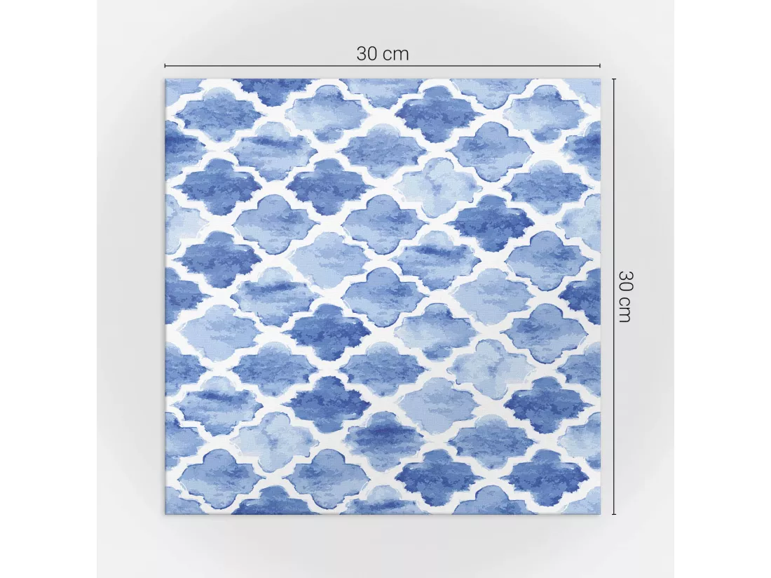 Carreaux autocollants PVC, Carrelage PVC adhésif - 9x30x30 - Modèle de style marocain