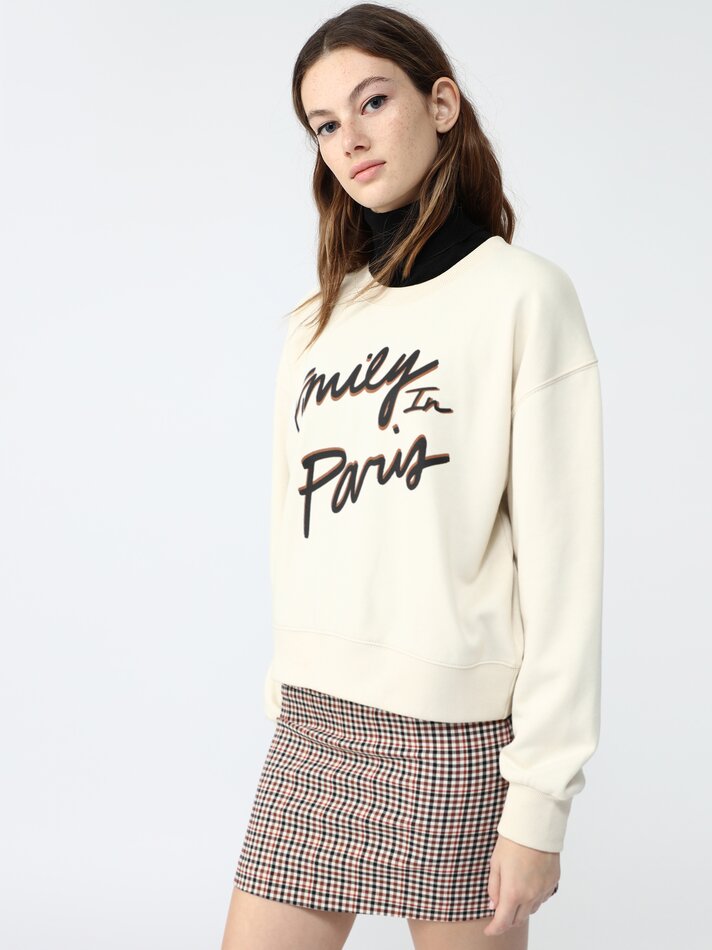 Moletom Emily Paris - Off-white