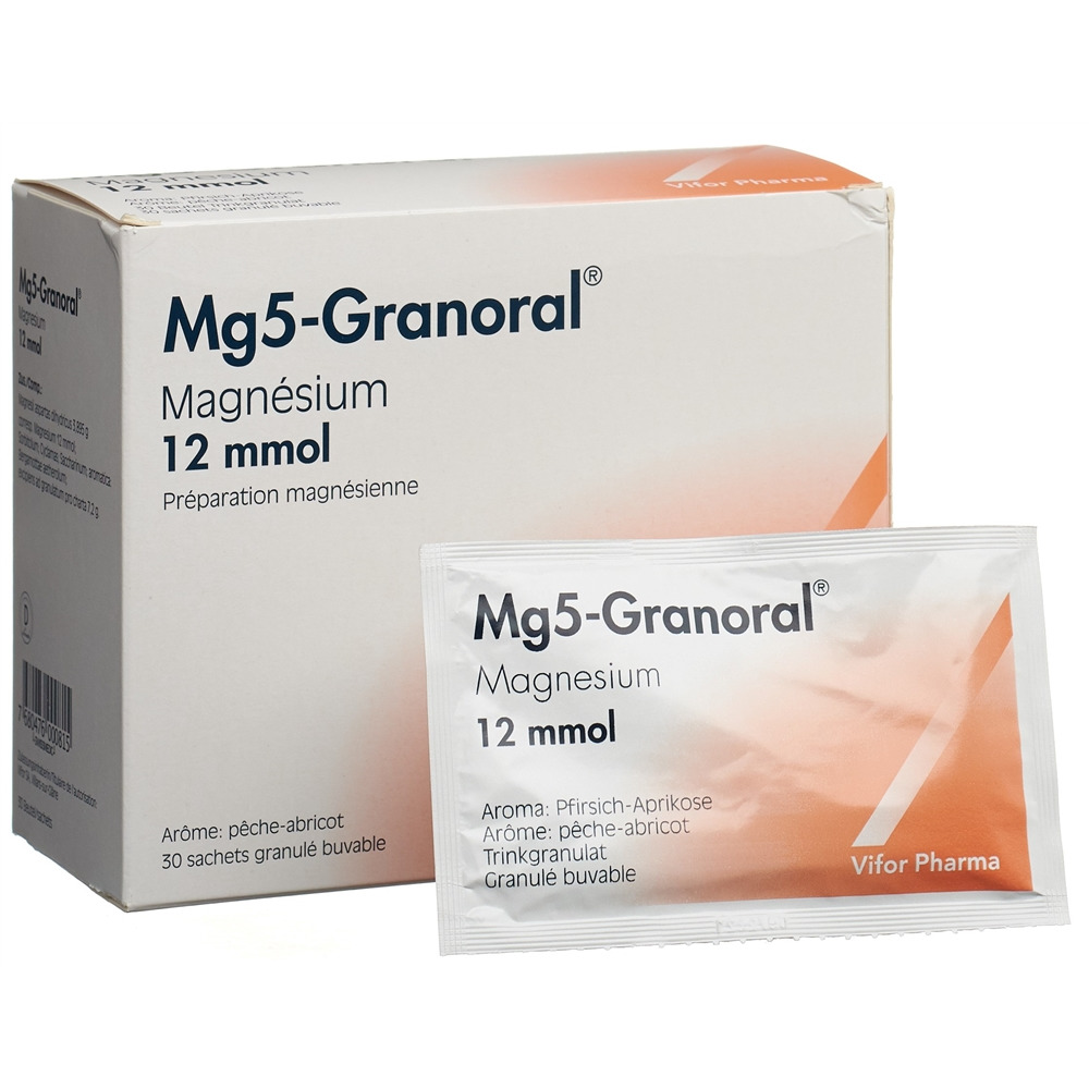 MG5-GRANORAL Gran 12 mmol Pfirsich-Aprikose Btl 30 Stk