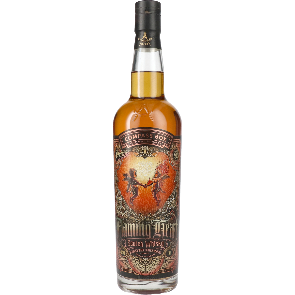 Compass Box Flaming Heart 7th Edition 70 cl