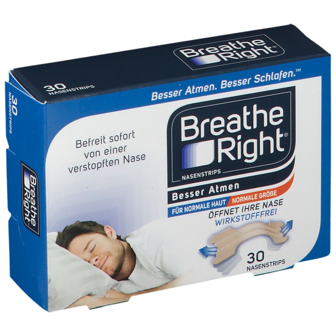 Besser Atmen Breathe Right Nasenpflaster Beige Normal
