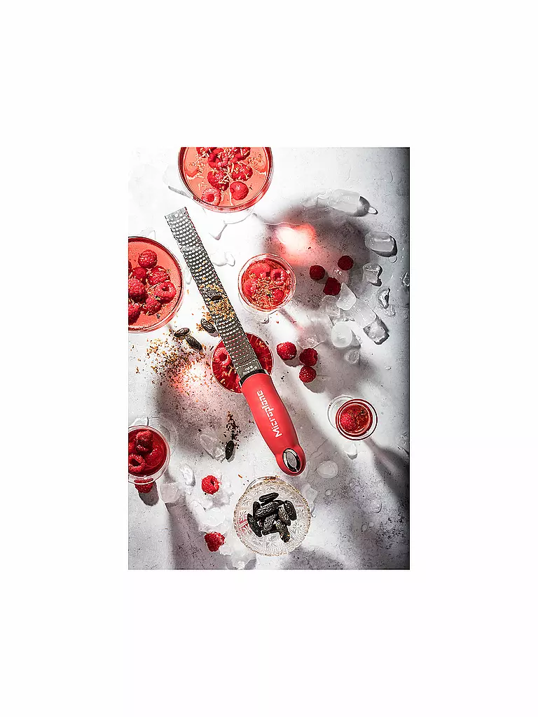 MICROPLANE Premium Zester-Reibe Classic Granatapfel rot