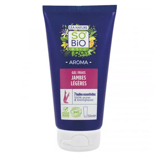 So'Bio Étic Aroma Gel Frais Jambes Légères Bio 150ml