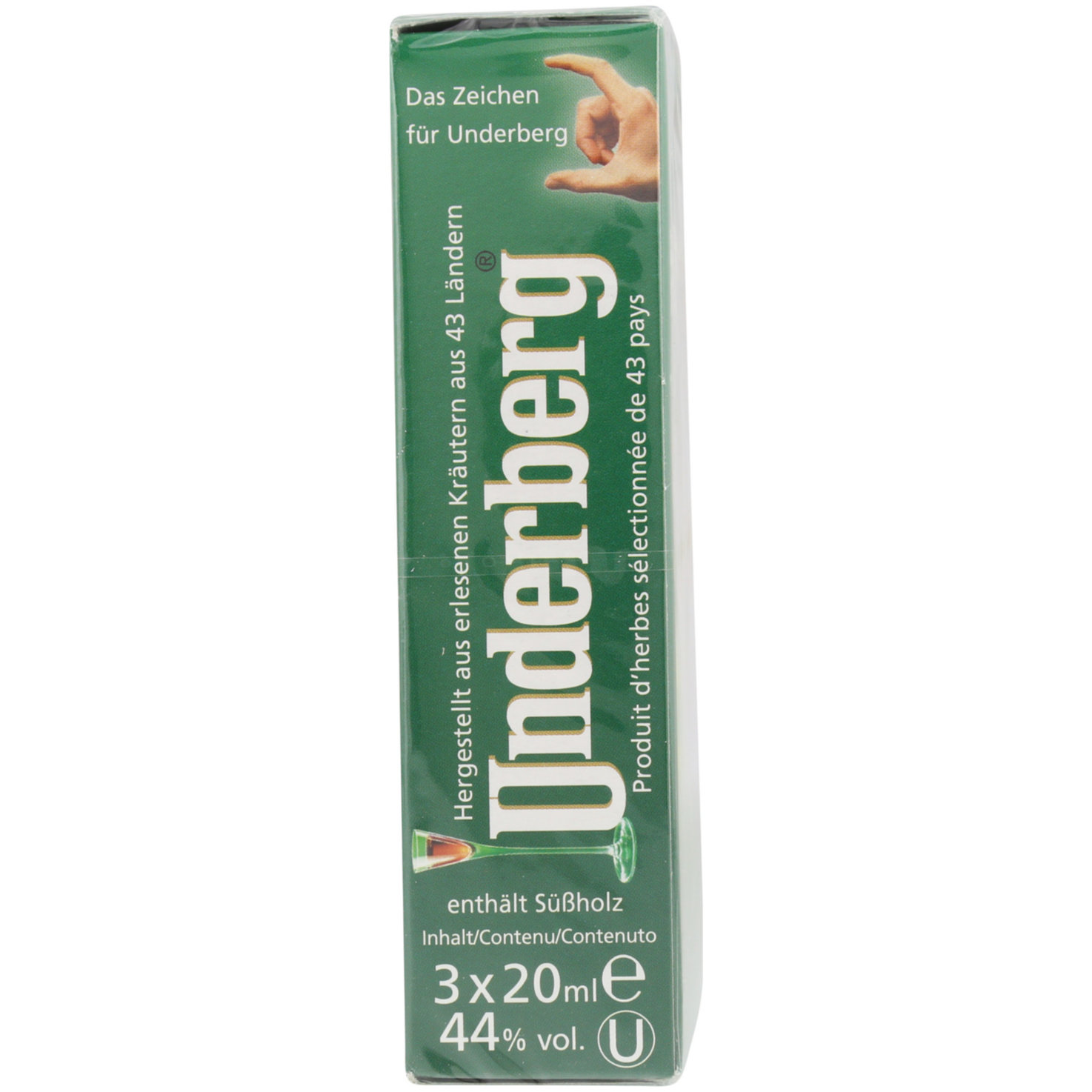 Underberg 3x2cl -6cl