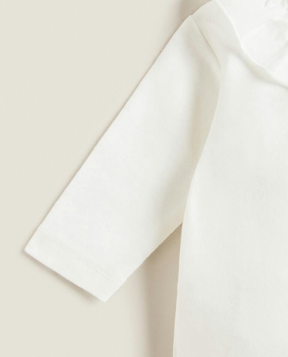 CAMISA DE BEBÊ COM GOLA