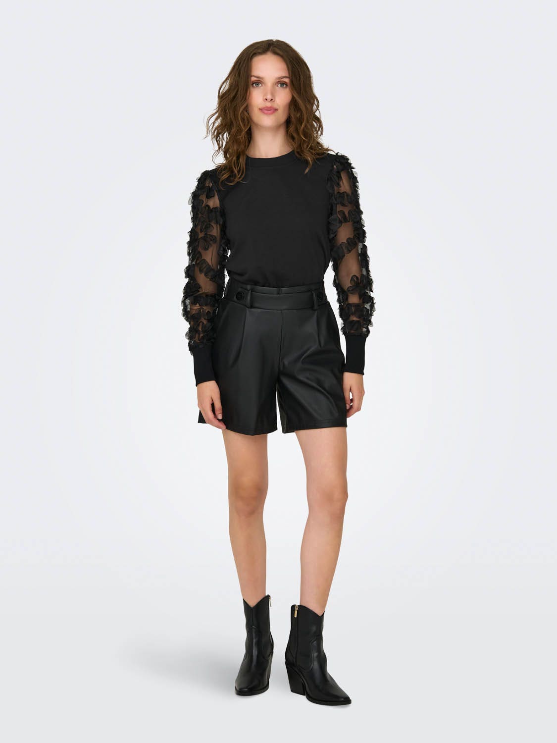 Jacqueline De Yong  Fairview Long Sleeve Sweater