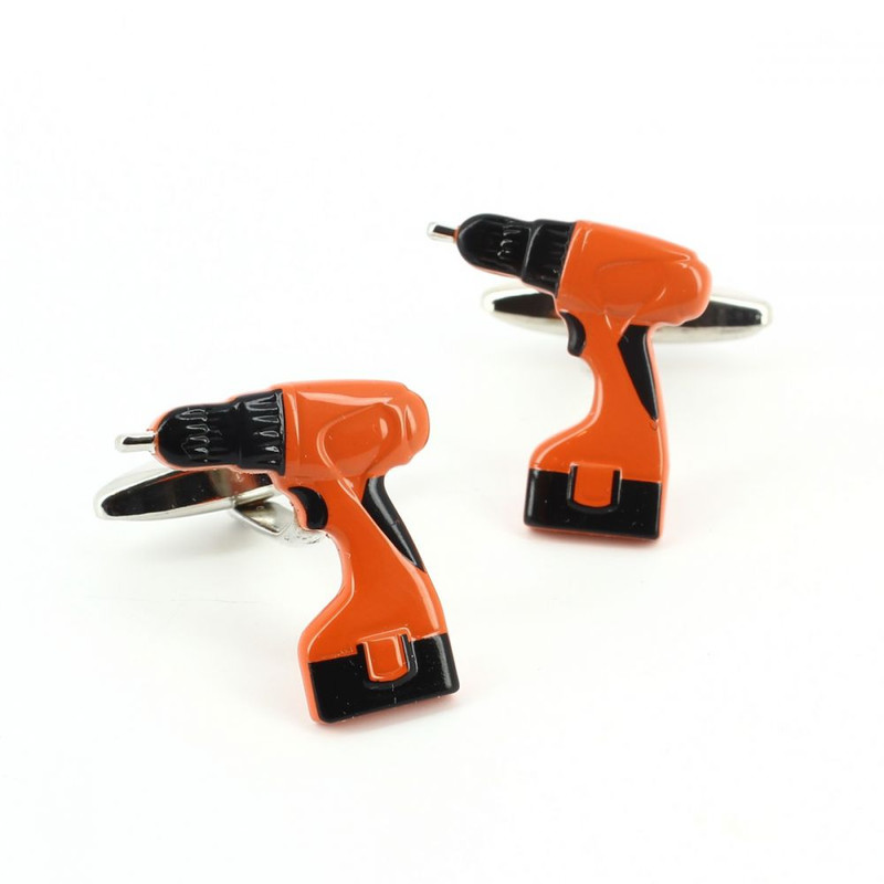 Boutons de manchette, Visseuse-dévisseuse Bricoleur orange