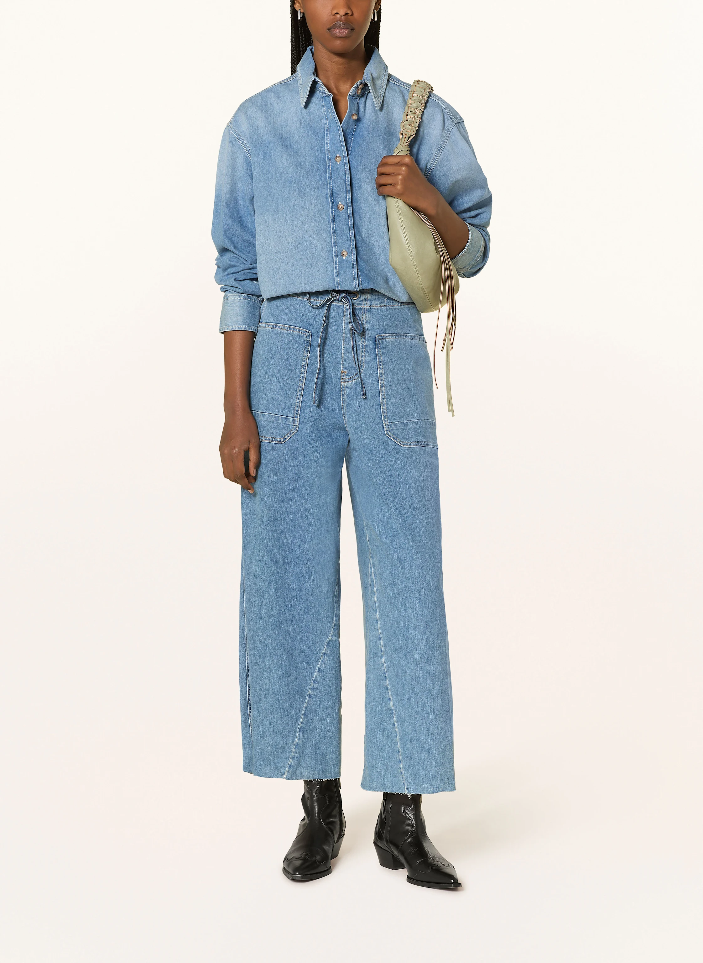 HEYANNO Jeans-Culotte MMHCHEER