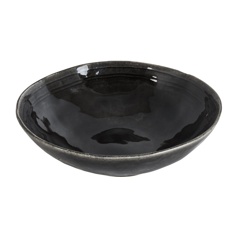 Schaal Toscane - zwart - ø30 cm