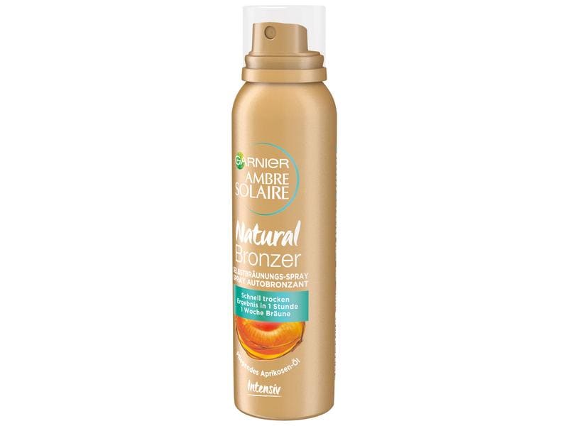 Garnier Ambre Solaire Selbstbräuner Natural Bronzer Selbstb Selbstbräunungs-Spray für eine natürlich aussehende und gleichmässige Bräune am ganzen Körper