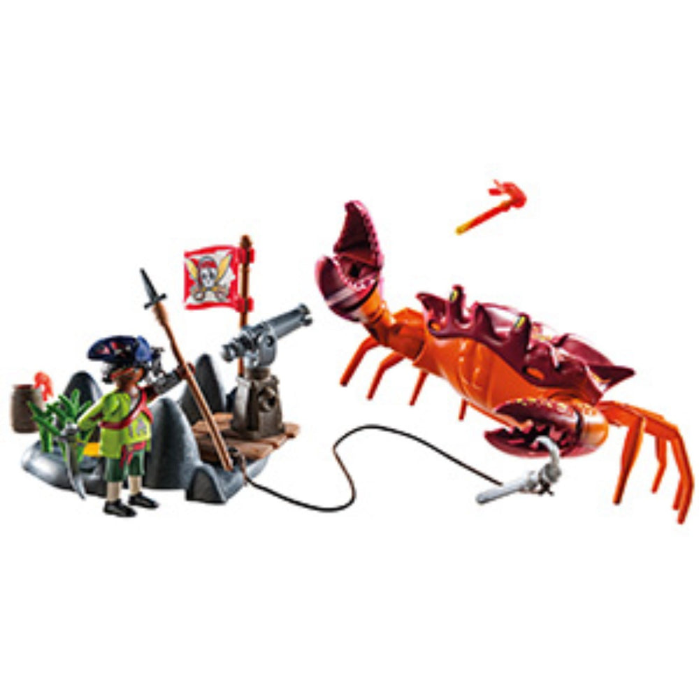 Køb Playmobil® Battle With The Giant Crab