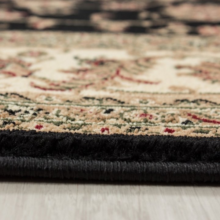 Oosters vloerkleed - Marrakesh Zwart 210 | Authentiek!
