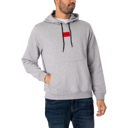 BOSS - Daratschi214 Sudadera Con Capucha Gris
