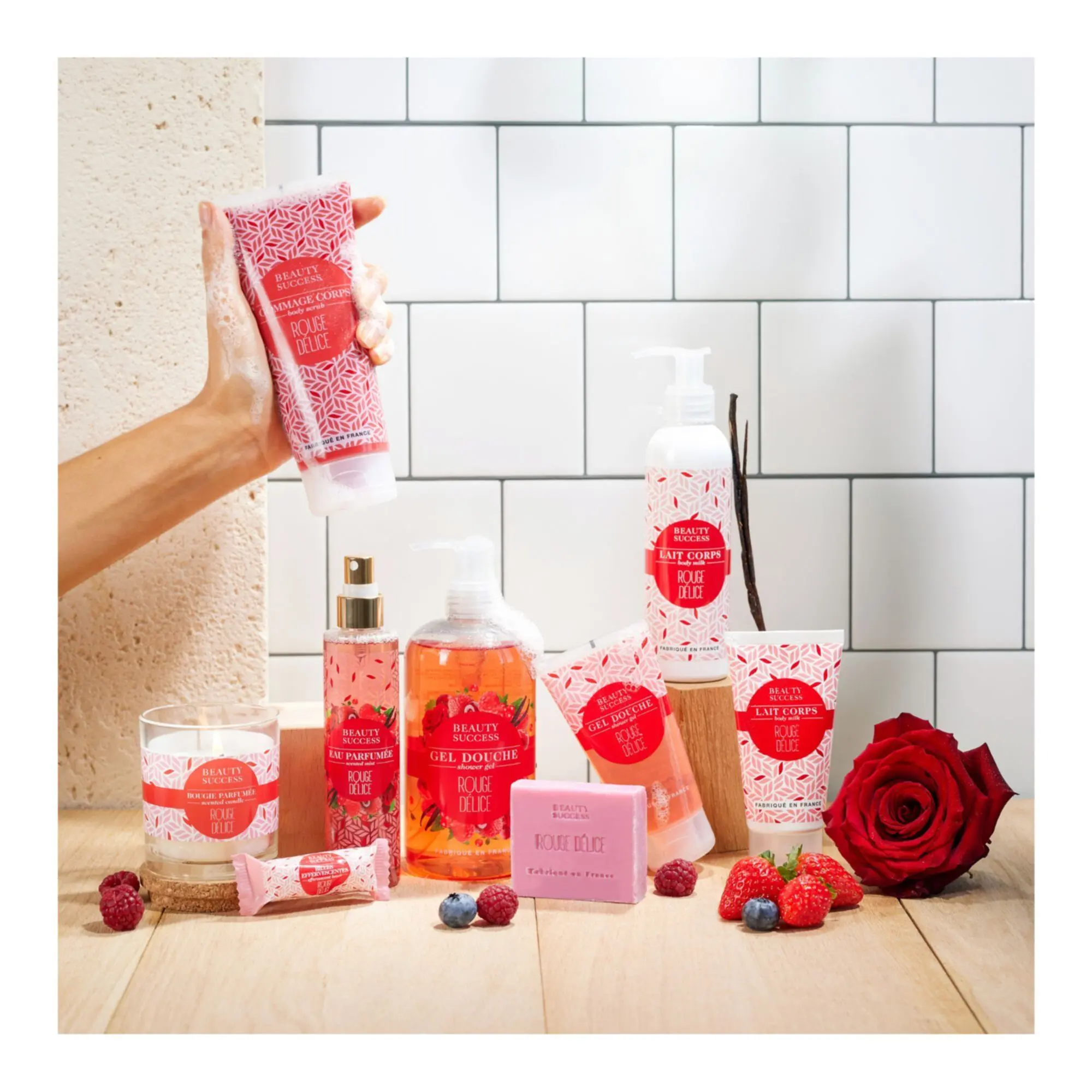 Beauty Success - Rouge Délice Lait Corps- Création Beauty Success
