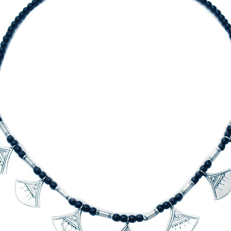 Collier ethnique Touareg en argent