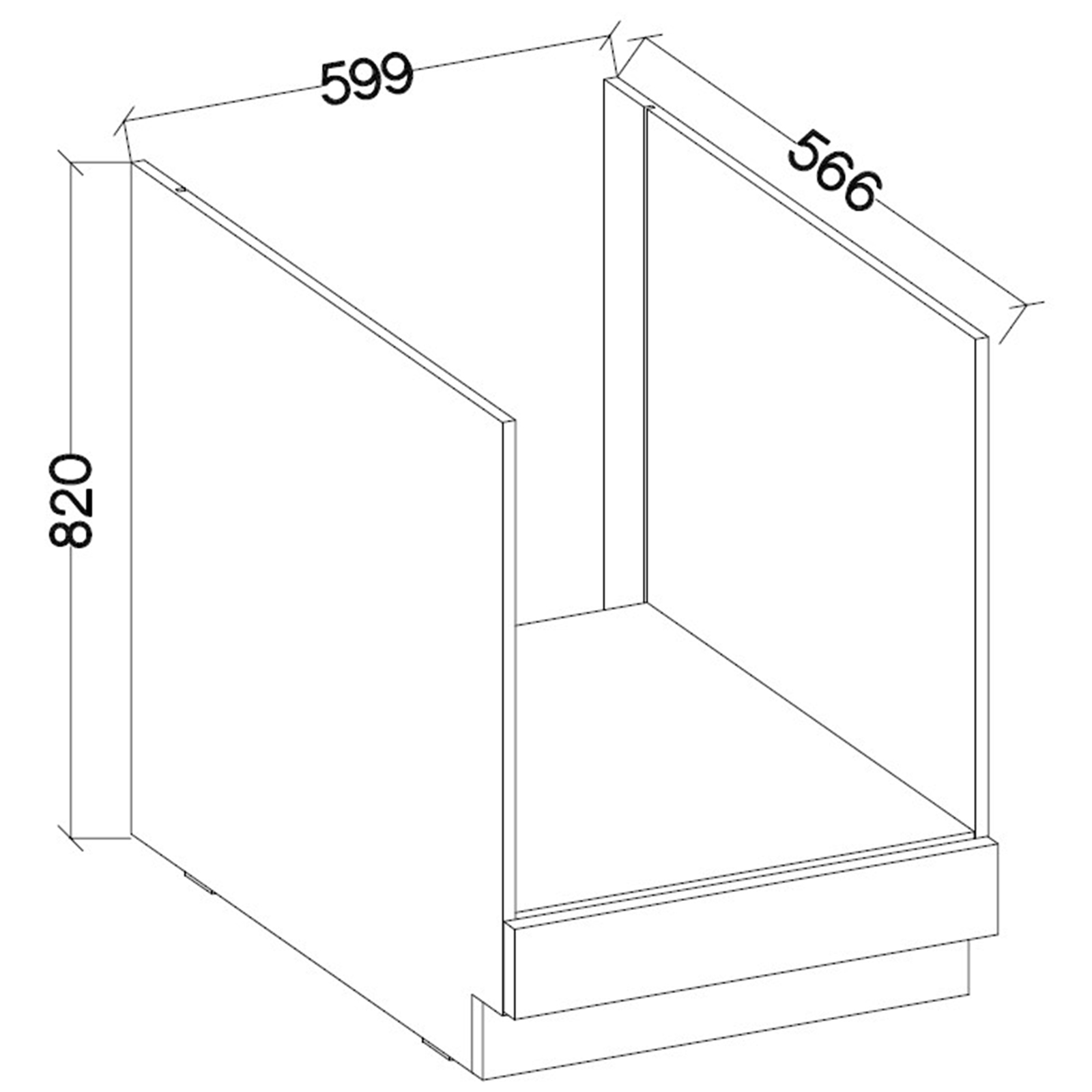 Küchenblock - Betonoptik dunkel - weiß matt - 270 cm