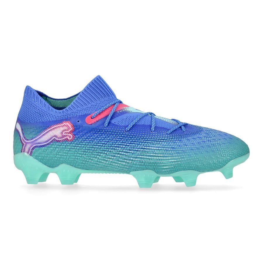 PUMA Future 7 Ultimate FG/AG Formula - Bleu/Blanc/Bleu Femme