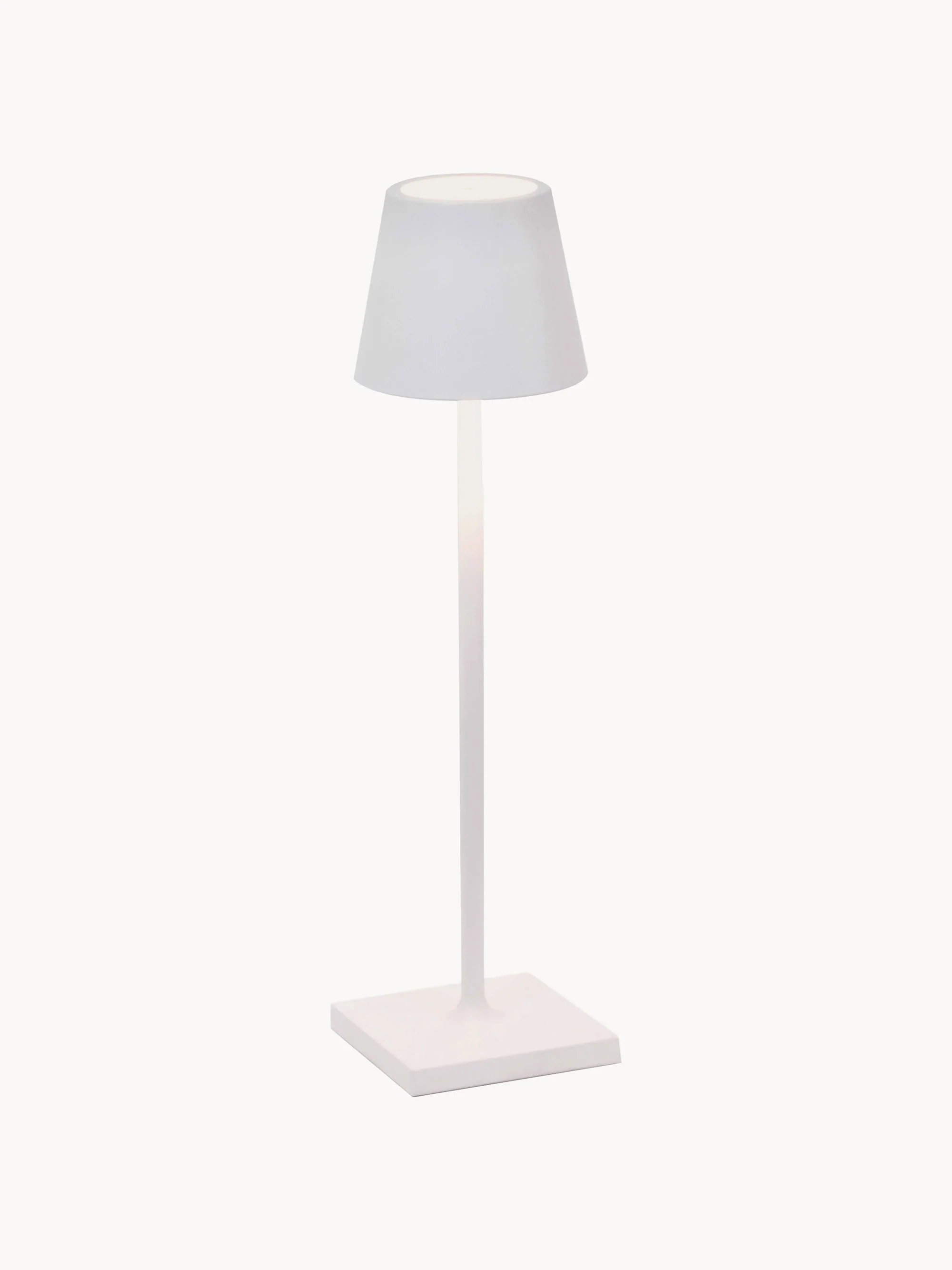 Mobiele LED tafellamp Poldina, dimbaar