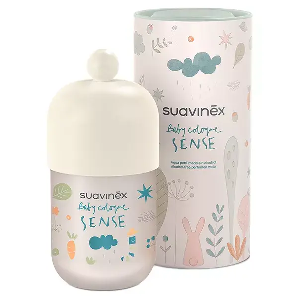 Suavinex Baby Cologne, Água Perfumada sem Álcool para Bebês, 100ml