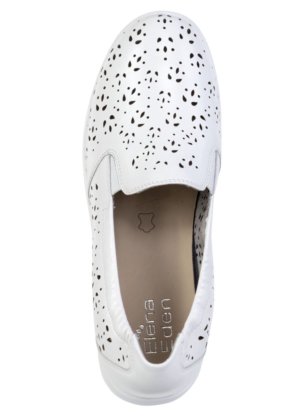 ELENA EDEN, sommerliche Damen-Slipper, Weite G, mit herausnehmbarem Fussbett