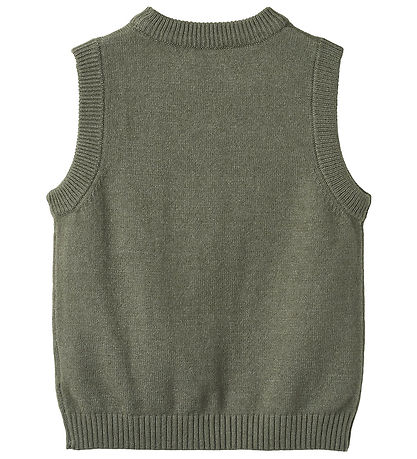 Fliink Vest - Strik - Benna Mushroom - Beetle