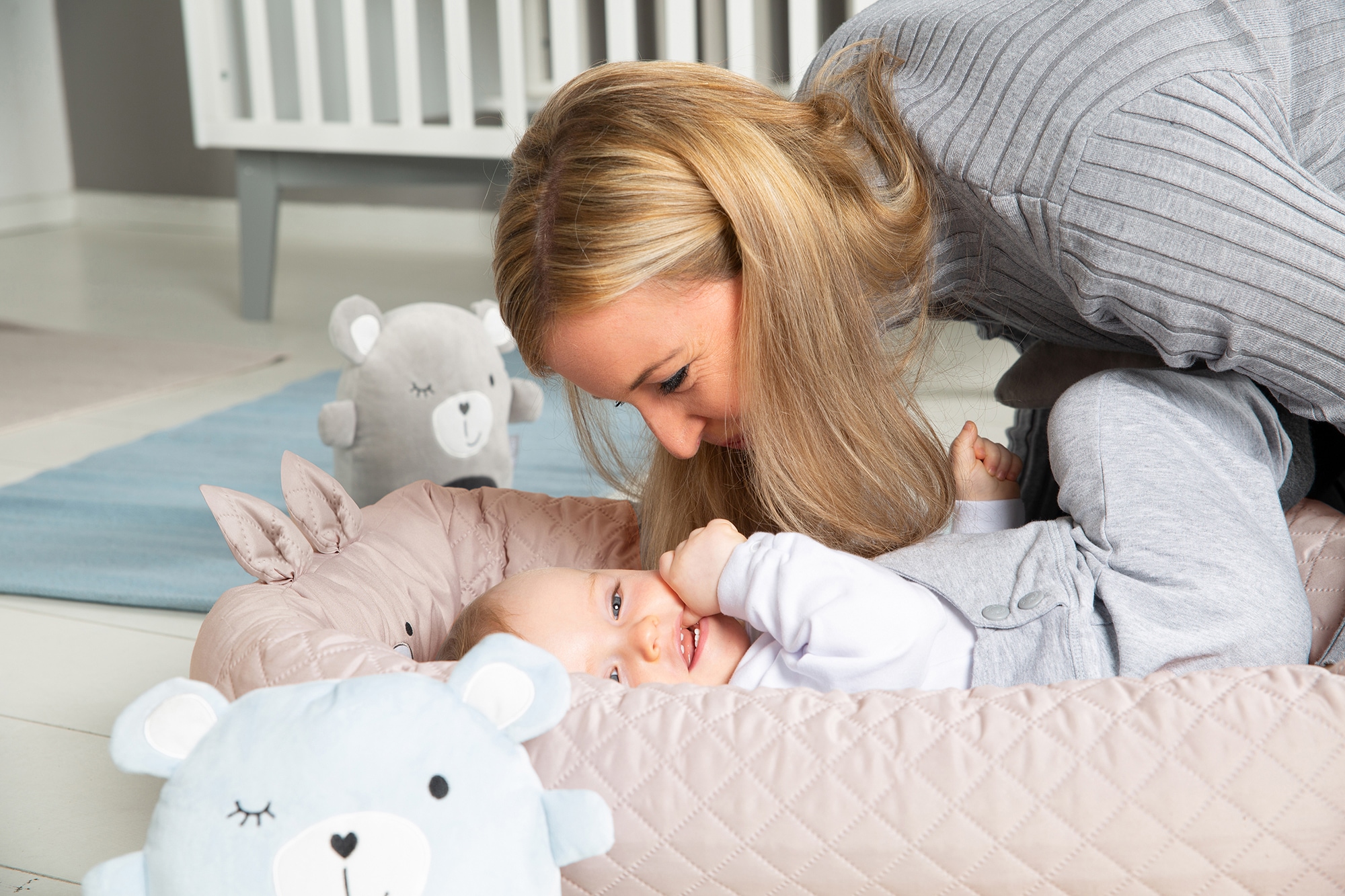 roba® Kuschelnest »Babylounge, roba style, Lily, rosa« 3in1