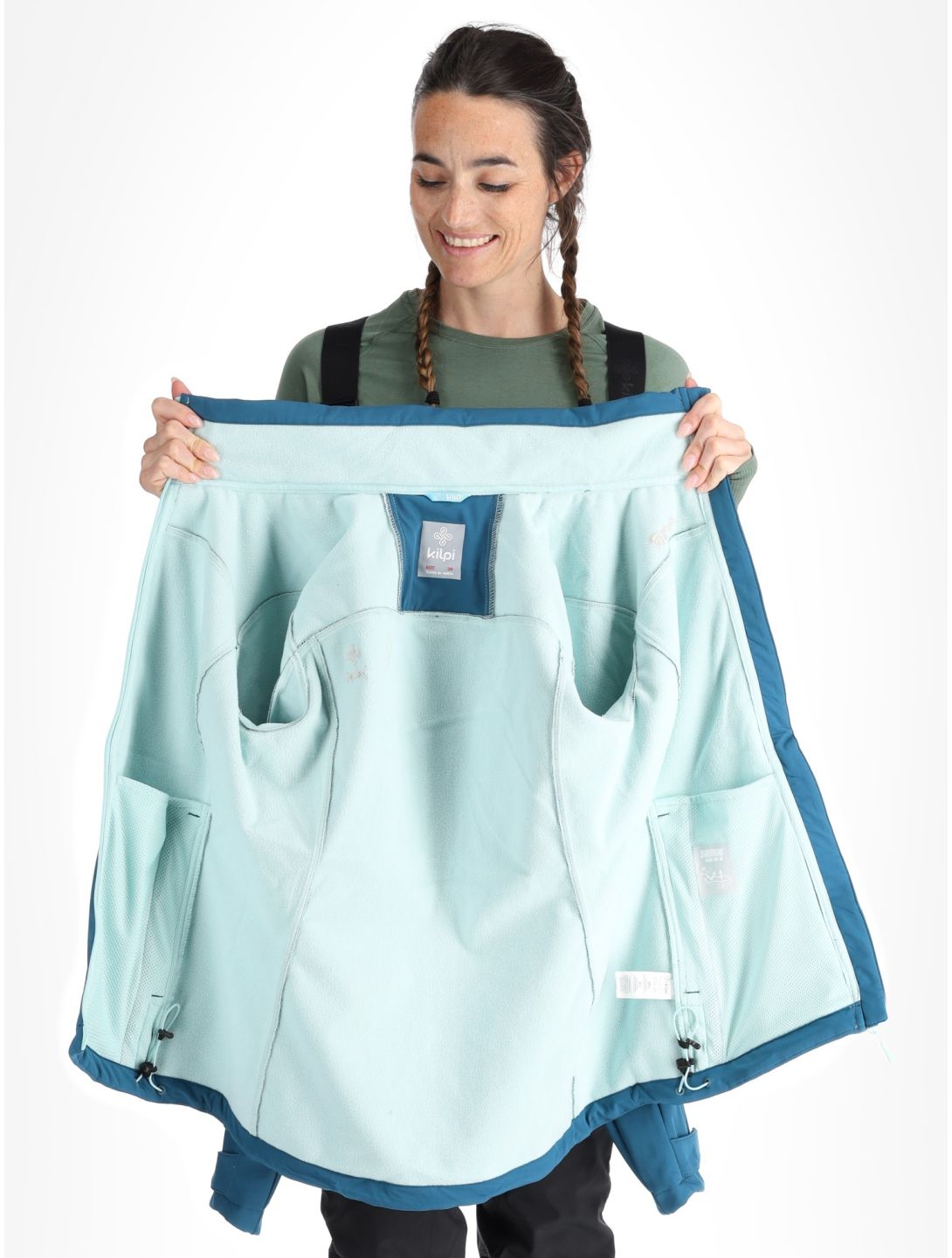 Ravia softshell ski-jas dames