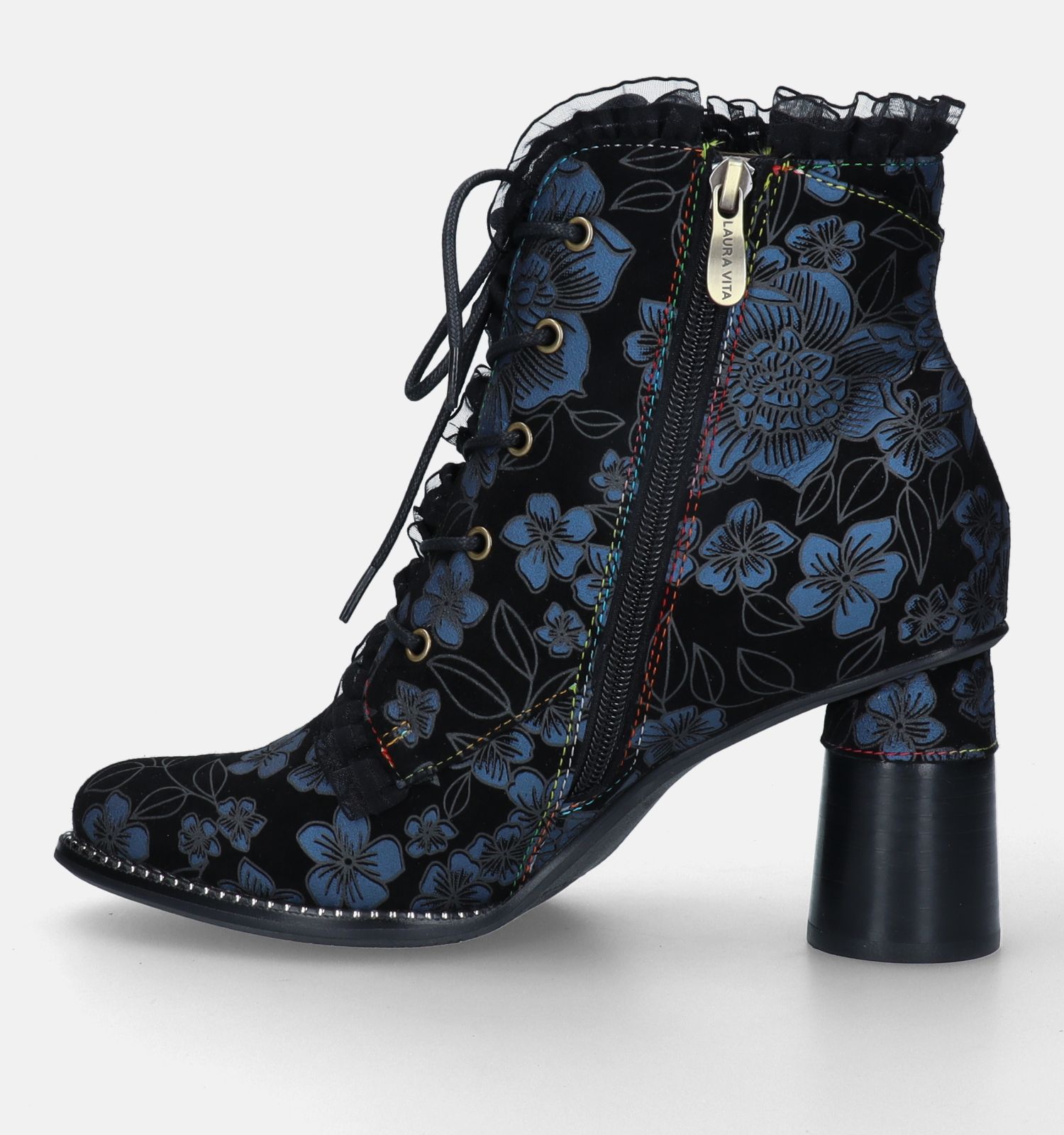 Enkellaarzen blauw