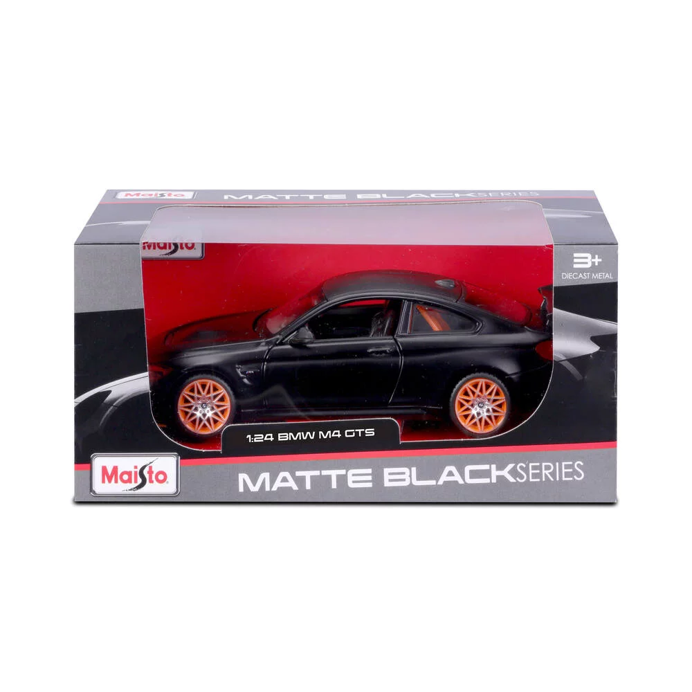 MATTE BLACK SERIES - VOITURE BMW M4 GTS 1:24-