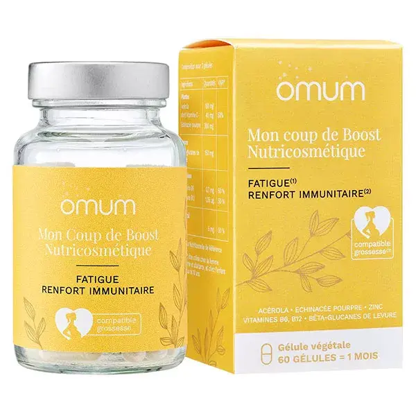 Omum My Boost Nutricosmético 60 Cápsulas Vegetais
