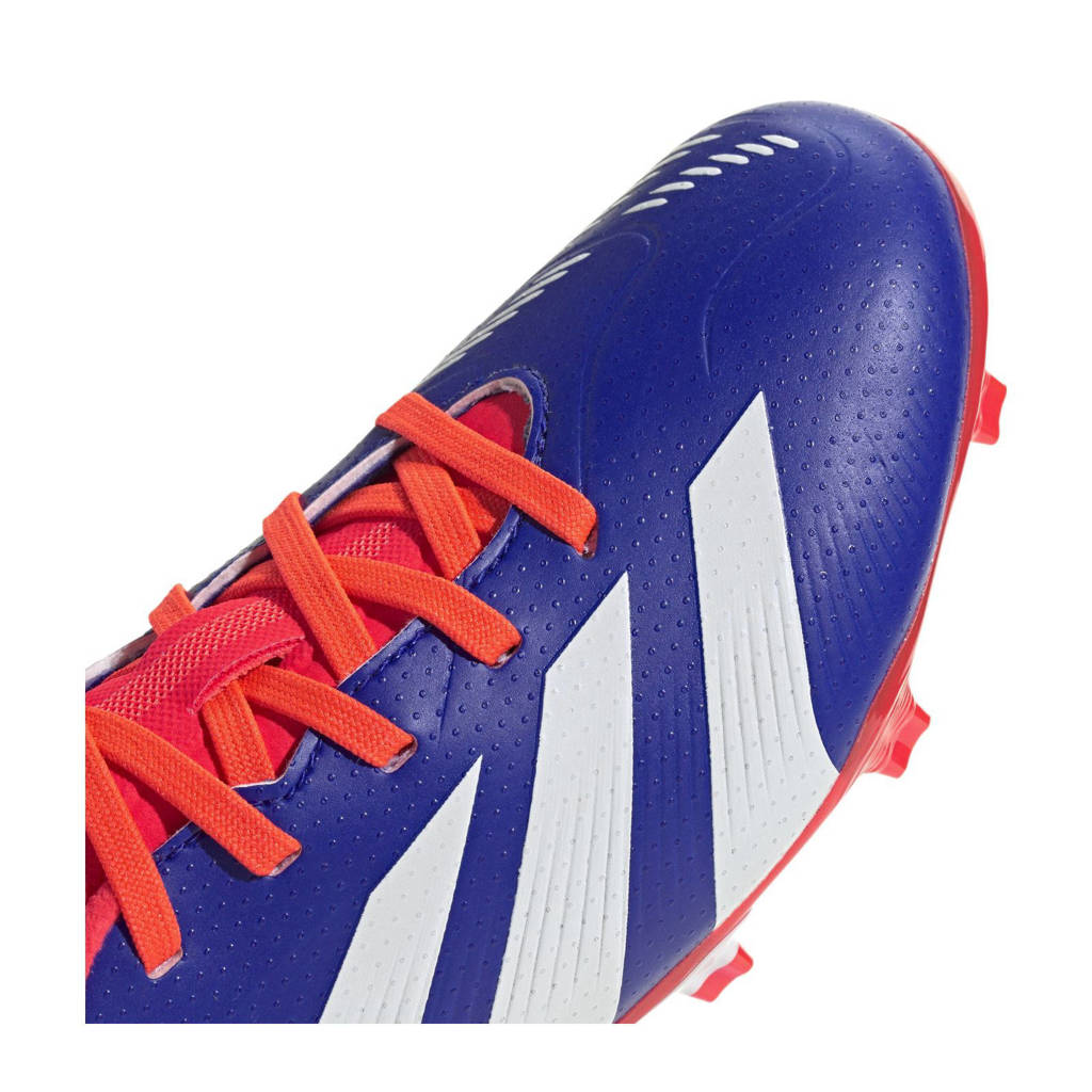 adidas PREDATOR LEAGUEjunior voetbalschoenen blauw/wit/rood
