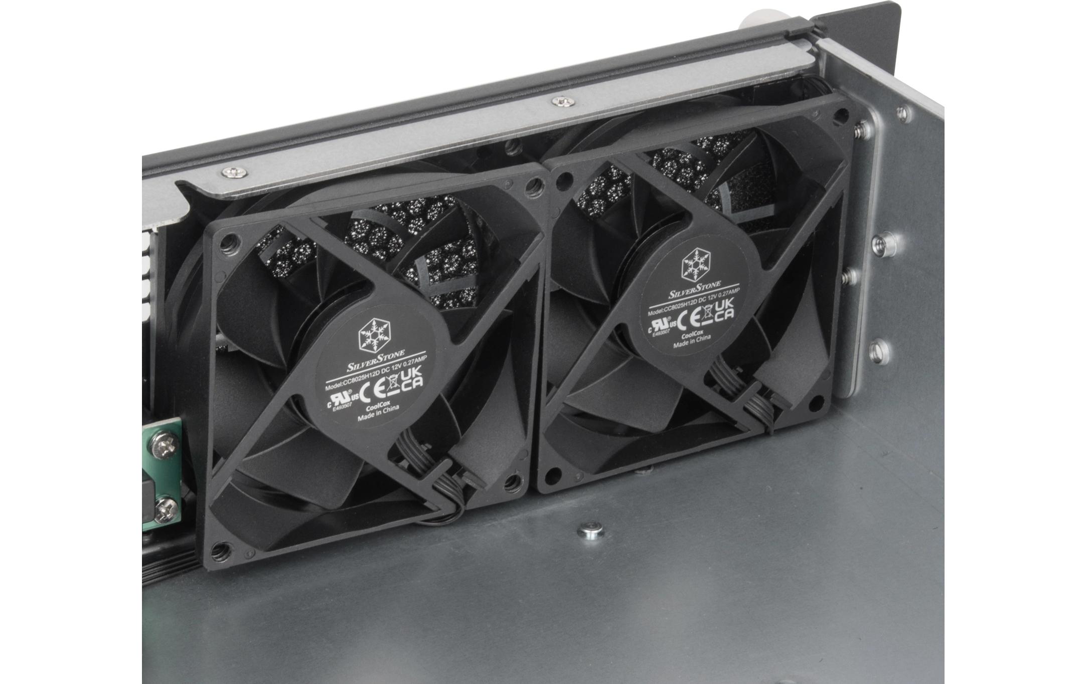 Gehäuse RM23-502-MINI<br>2HE Rackmount Servergehäuse für Micro-ATX und Mini-ITX Mainboards