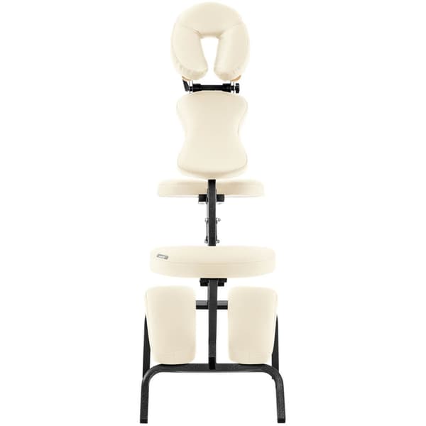 Tatoveringsmassasjestol, bærbar, sammenleggbar, Montpellier Beige, opptil 130 kg, beige