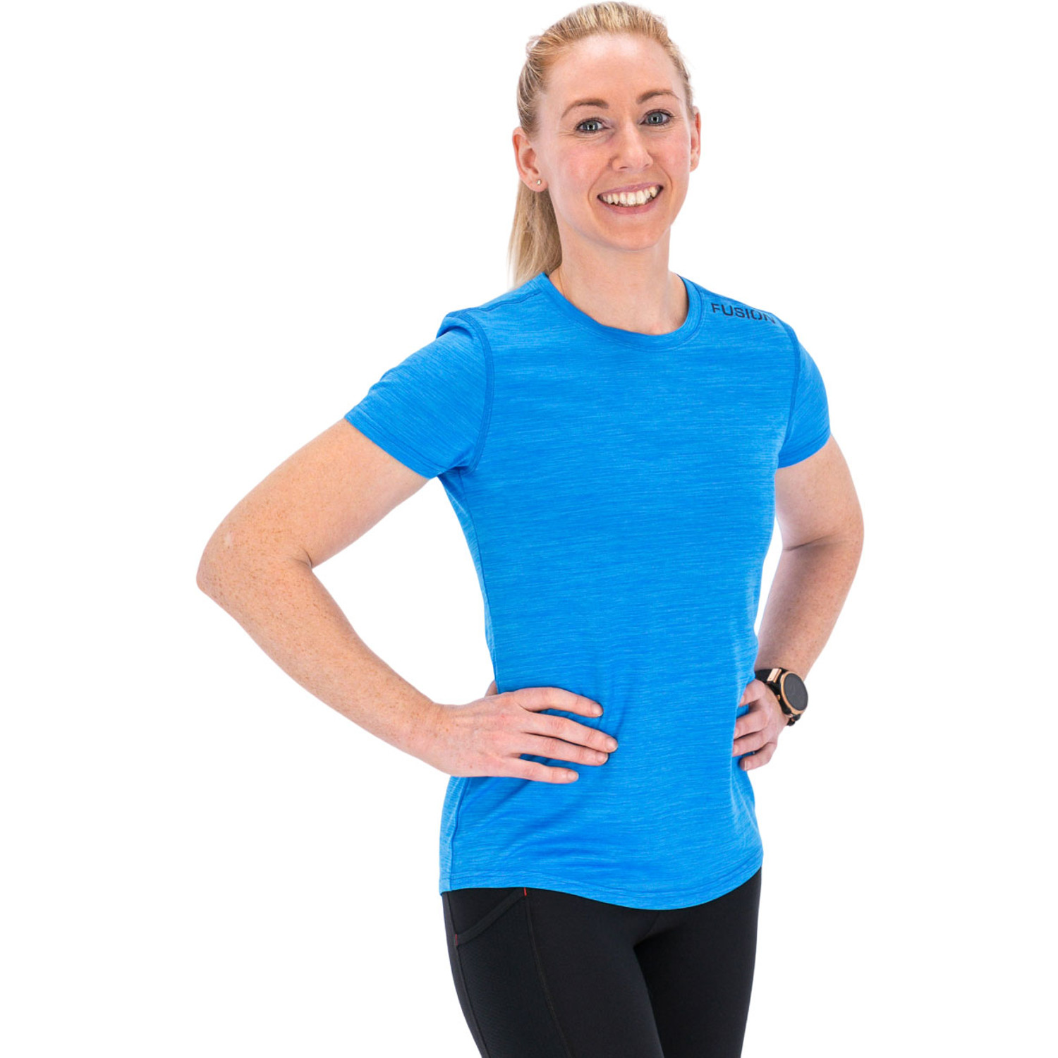 Fusion Shirt Korte Legging Set Dames