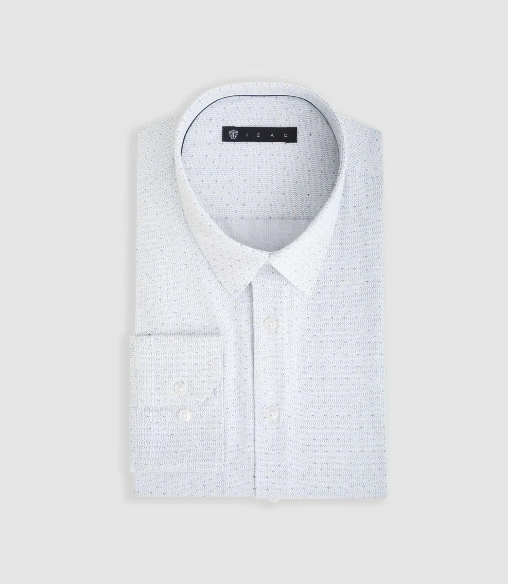 Chemise ville bleue 