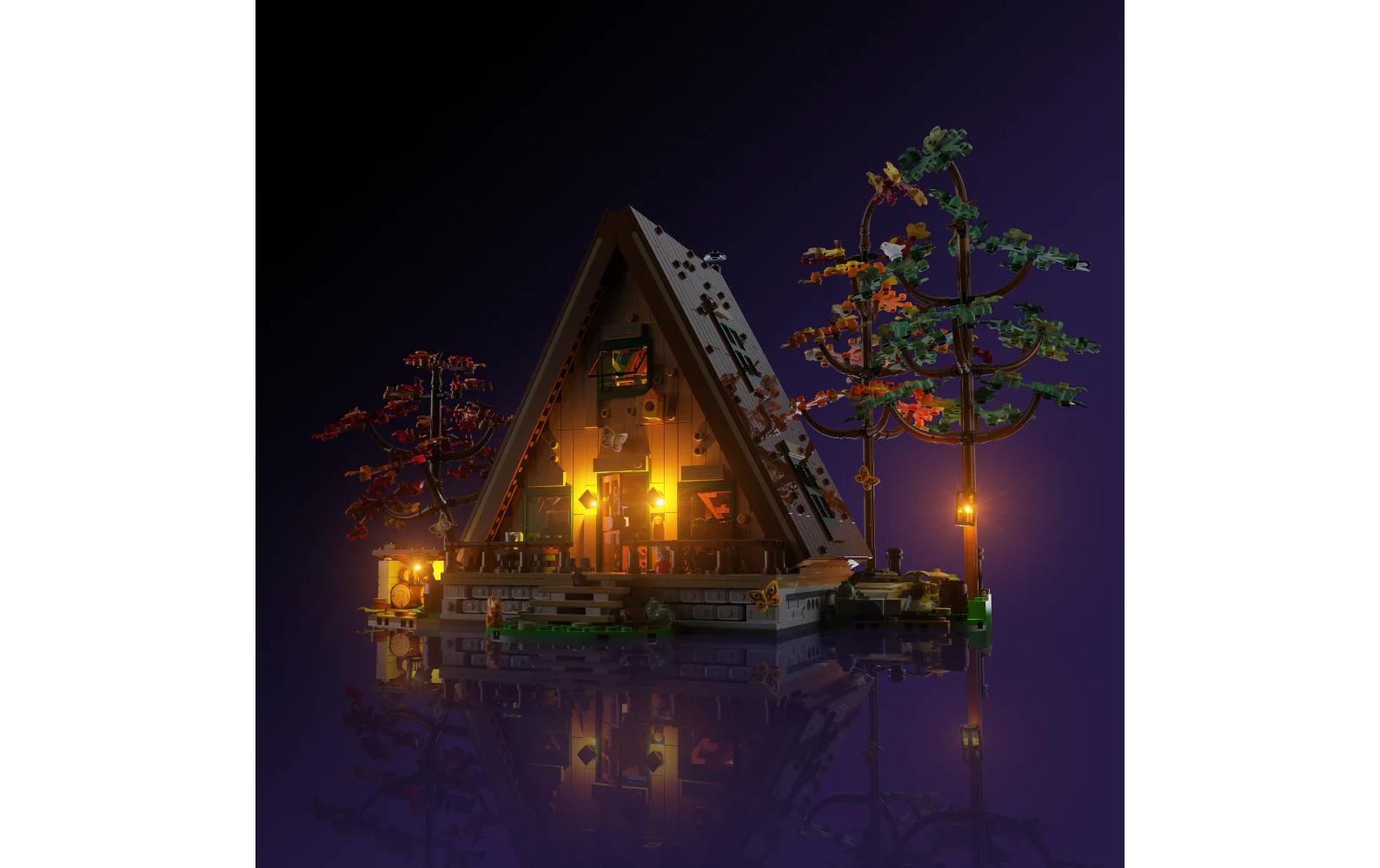 LED-Licht-Set für LEGO® Finnhütte 21338Light-Kit