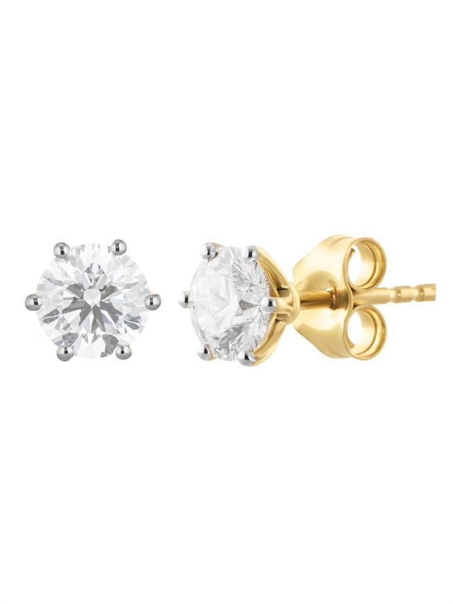 Christian Materne Private Diamonds, Brillant-Ohrstecker, Brillant, Silber 925