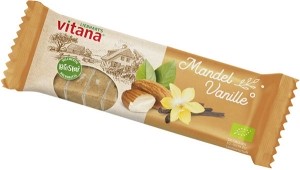 Vitana Fruchtschnitte Mandel Vanille Bio, 60 g