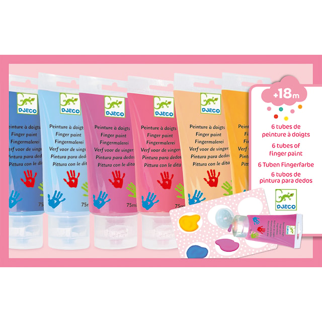 Fingermaling, Pastell, Djeco