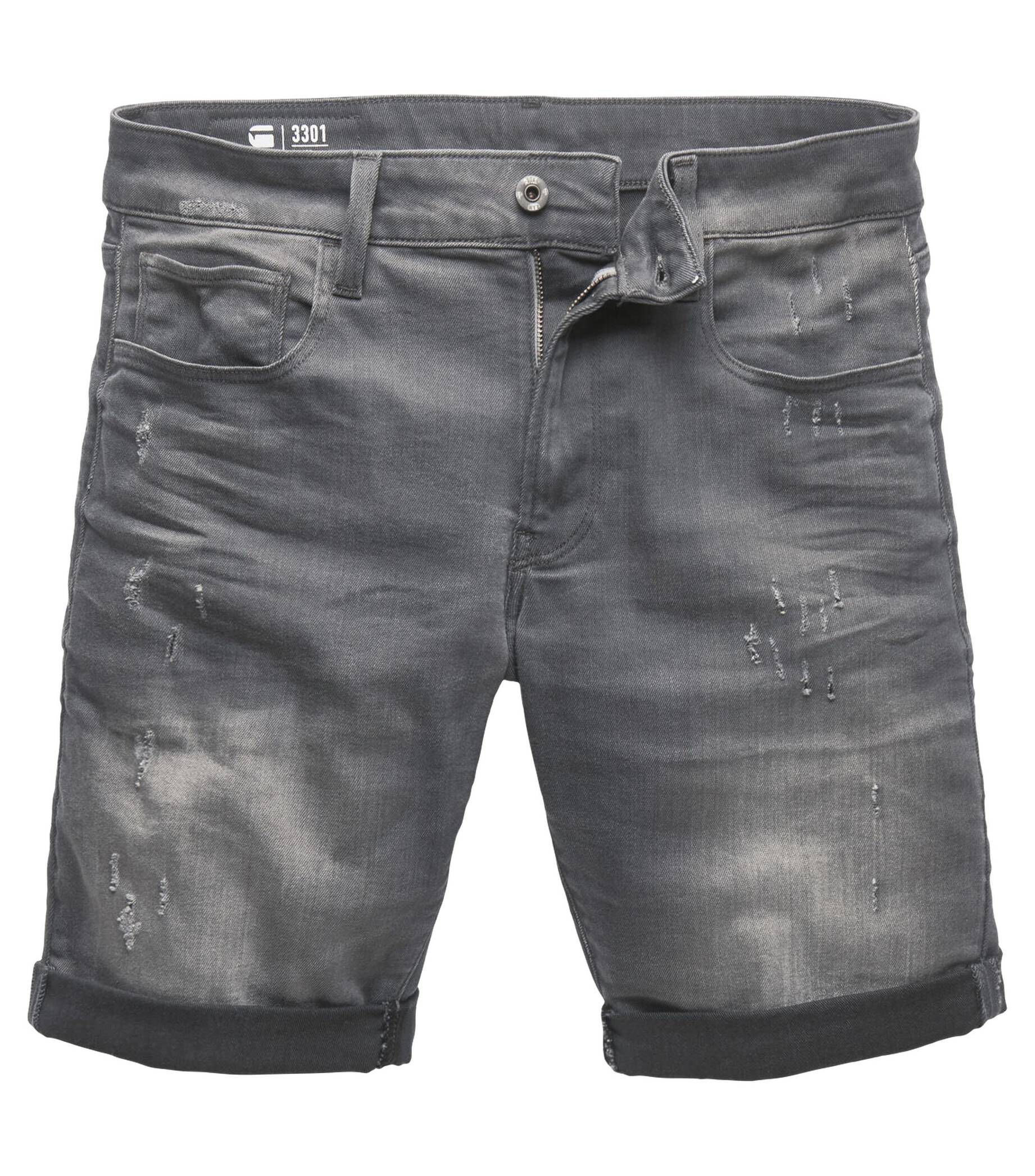 G-Star RAW| Herren Jeansshorts Slim Fit