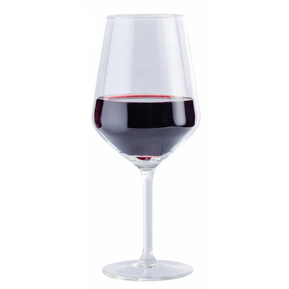 Luxury Houseware Wijnglazen - 6x stuks - rode wijn glazen - 530ml