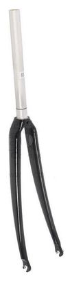 Fourche droite Route - Acier /Aluminium - 1 pouce - Roue 28 /700 - Etrier route